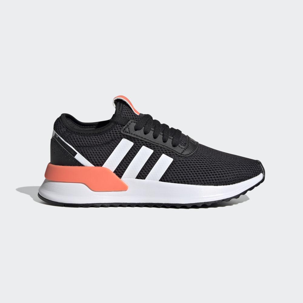 Adidas Boys' U_Path X Originals Shoes Black/White/Coral Ireland EG3455